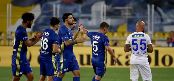 Fenerbahçe: 3 - Rizespor: 1 MAÇ SONUCU