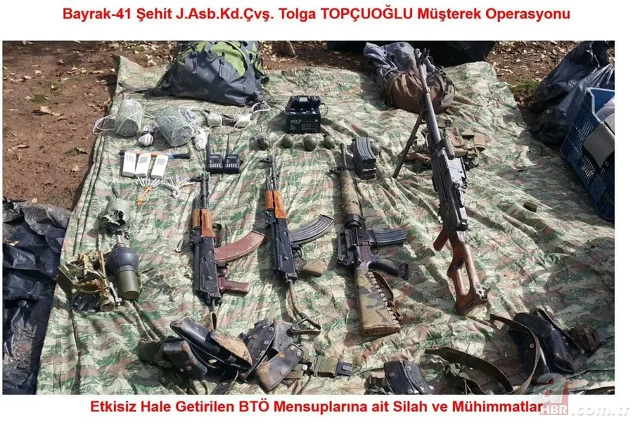 PKK sığınağında ısı güdümlü füze bulundu 8