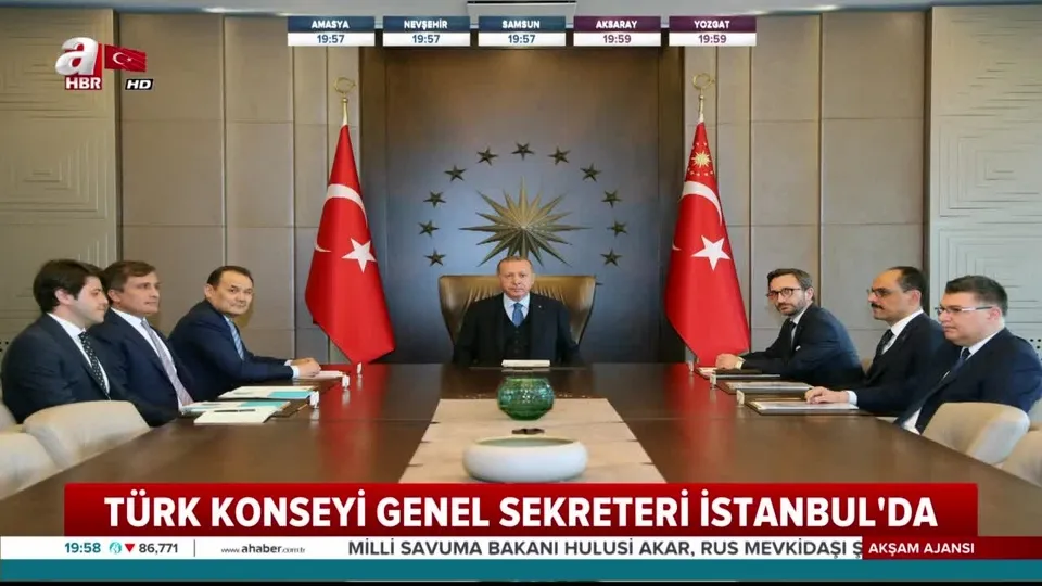 Başkan Erdoğan Bağdad Amreyev’i kabul etti!