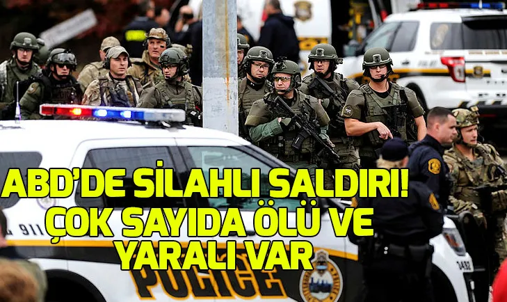 ABDde silahlı saldırı! Çok sayıda ölü ve yaralı var