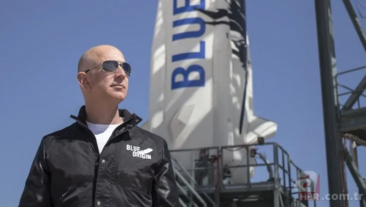 Jeff Bezos’un uzay yolculuğu başladı