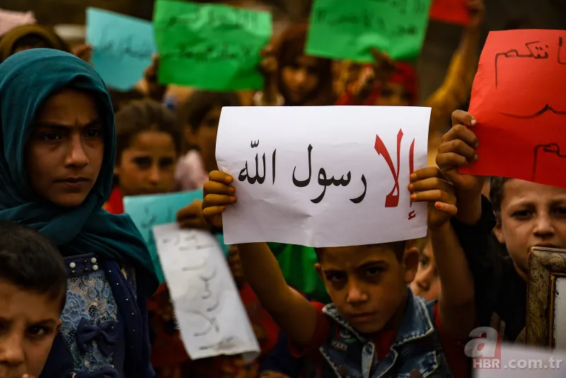 Fransız mallarına dev boykot! Tek ses oldular... 12