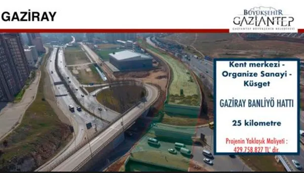 Gaziantep'te trafiğe nefes aldıracak proje! Gaziray projesinde ilk test sürüşü yapıldı - 5