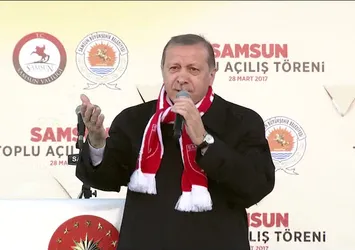 Erdoğan: Yaptığınız terbiyesizlik sicilinizde kara bir leke olarak kalacak