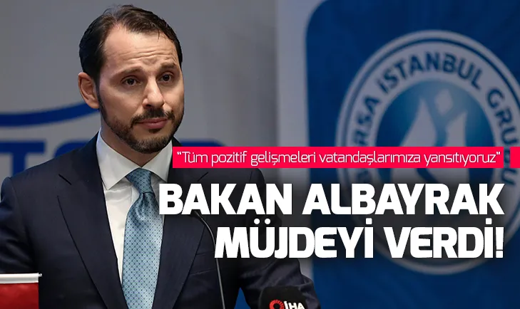 Bakan Albayrak müjdeyi sosyal medya hesabından verdi!