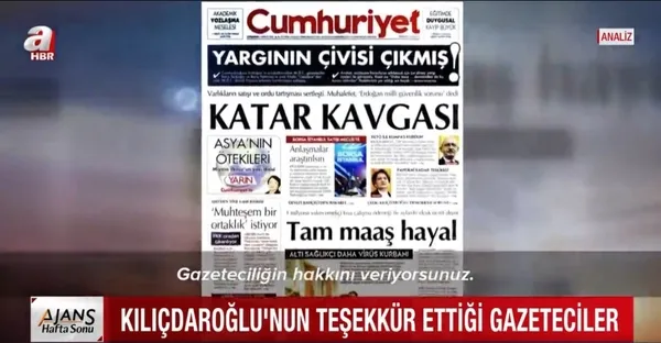 CHP Genel Başkanı Kılıçdaroğlu medyayı dizayn mı etmek istiyor? - 2