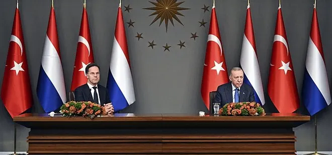 Hollanda Başbakanı Rutte İstanbul’da! Başkan Erdoğan’dan önemli açıklamalar