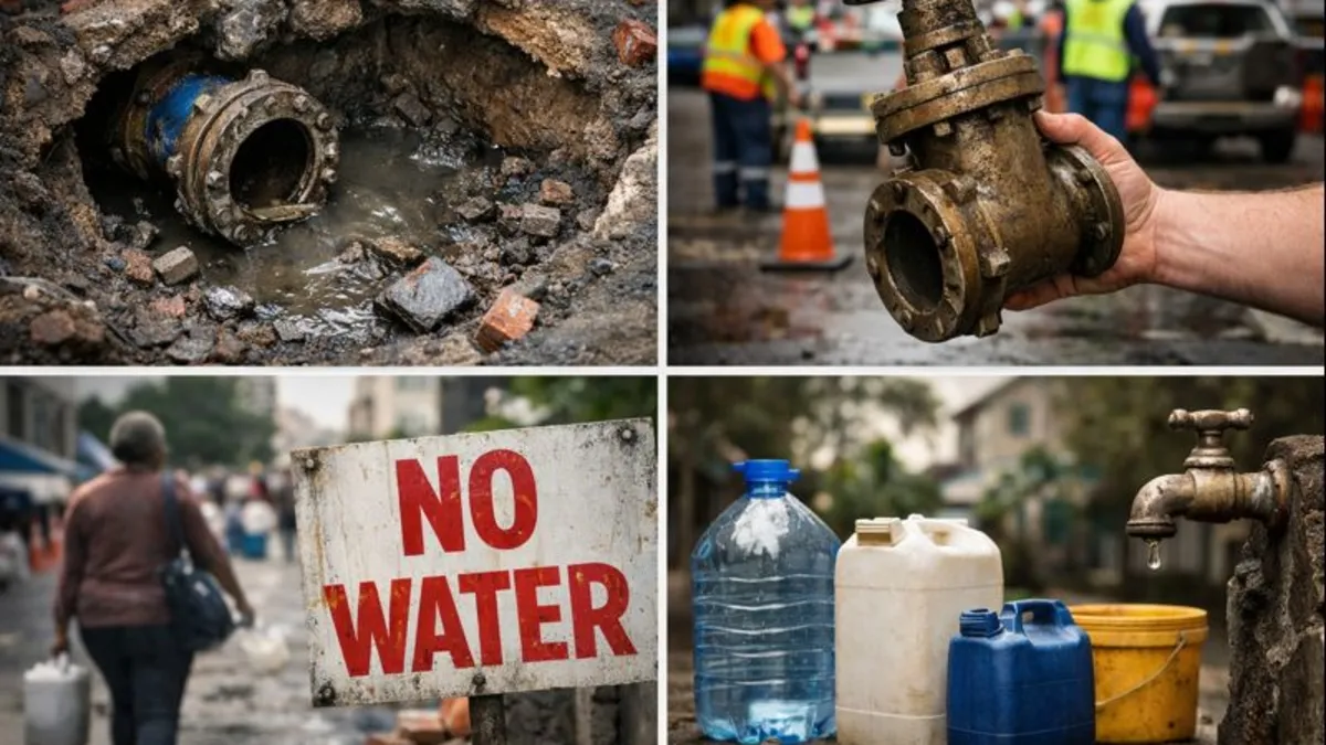 Bu kadarı da olmaz dedirten olay! Kentin ana su vanası çalındı