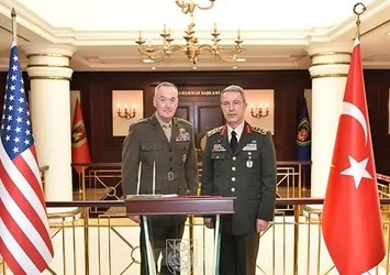 Orgeneral Akar, Dunford ile bir araya geldi