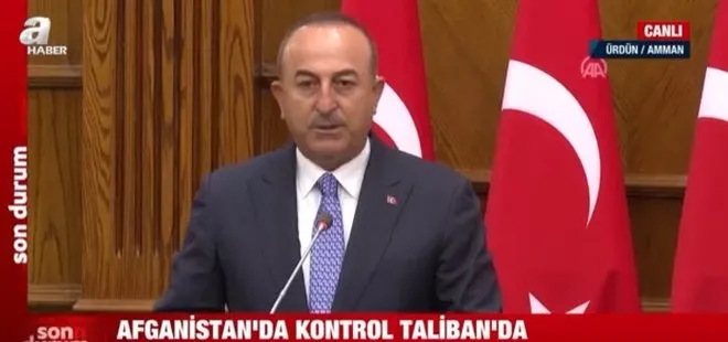 Son dakika: Dışişleri Bakanı Çavuşoğlu’ndan Afganistan açıklaması: Tüm taraflarla diyaloğu sürdürüyoruz