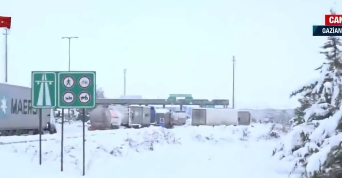 Osmaniye-Gaziantep yolu ulaşıma kapalı!