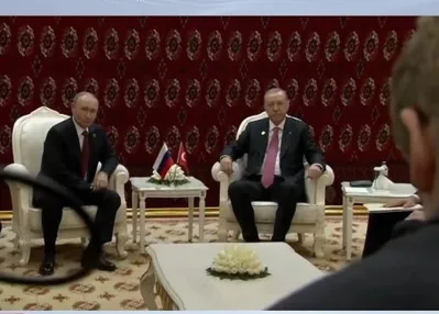 Aşkabat’ta Erdoğan-Putin zirvesi sürüyor