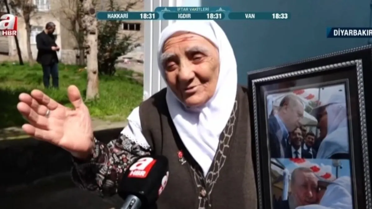 82 yaşındaki Saliha Nine'nin Erdoğan sevgisi! Başkan Erdoğan Hacca yolluyor