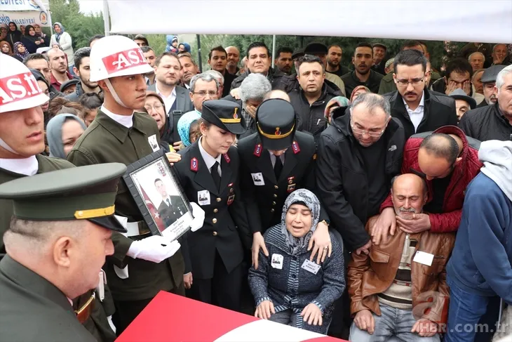 İdlib şehidi Uzman Onbaşı Akman Denizli'de son yolculuğuna uğurlandı