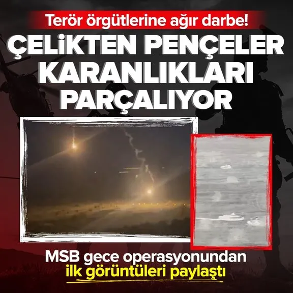 MSB gece gerçekleştirilen operasyona ait ilk görüntüleri paylaştı | Irak’ın kuzeyinde 1 PKK’lı terörist teslim oldu