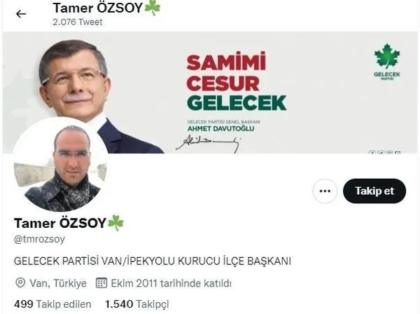 TÜGVA’ya yönelik iftira kampanyası yürüten Gelecek Partili Tamer Özsoy’un sahtekarlık vesikaları ortaya çıktı