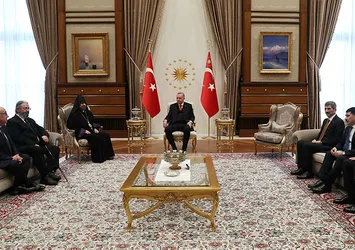 Başkan Erdoğan, Türkiye Ermenileri 85'inci Patriği Sahak Maşalyan'ı kabul etti