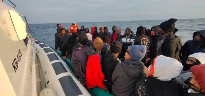 Sahil Güvenlik Komutanlığı: İzmir açıklarında 133 düzensiz göçmen kurtarıldı