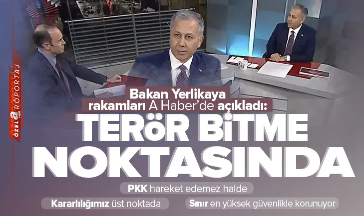 Bakan Yerlikaya A Haber’de