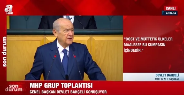 Son dakika: MHP Genel Başkanı Devlet Bahçeli'den önemli açıklamalar - 1