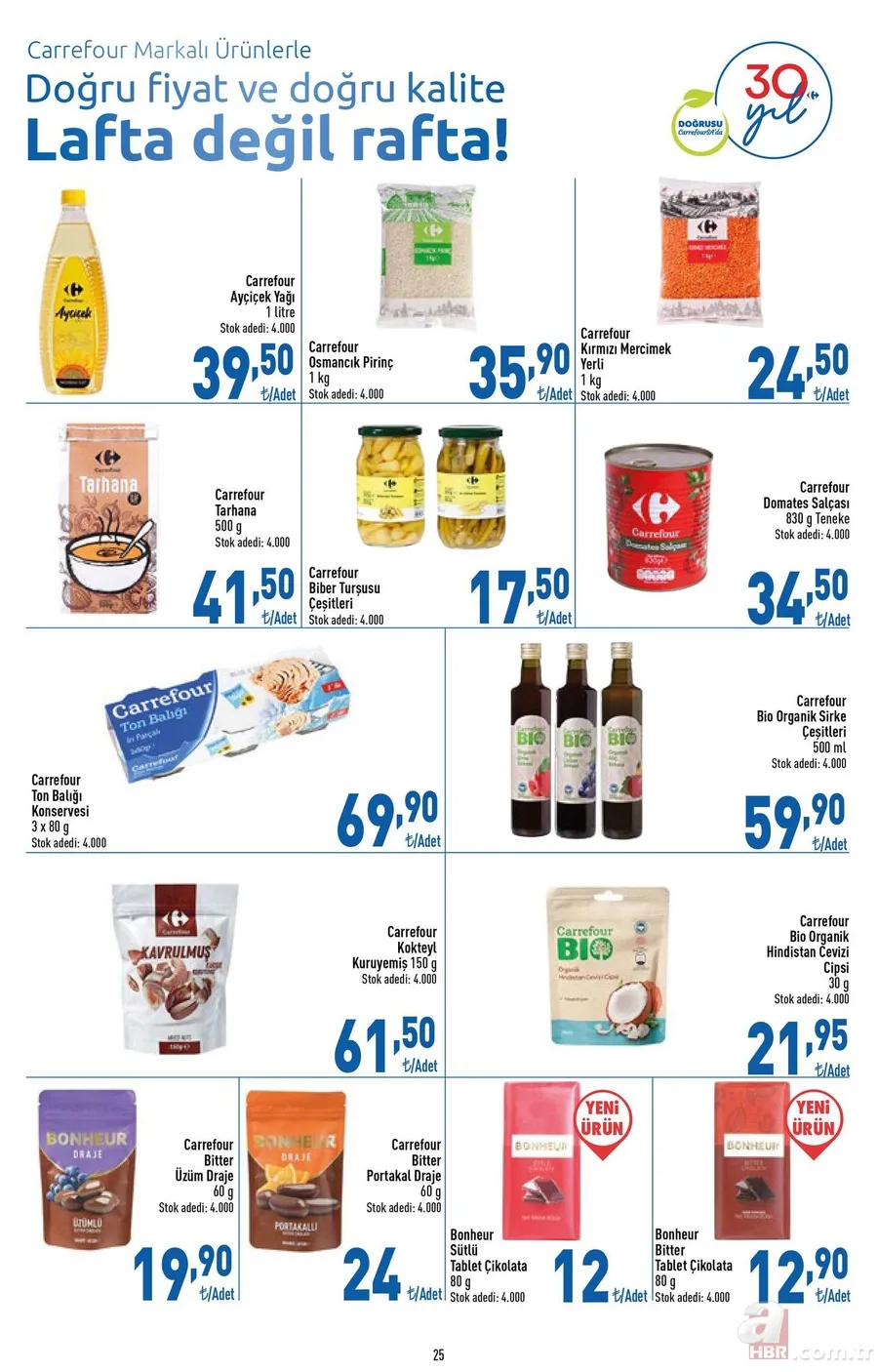 CarrefourSA Sıvı Yağ 155 TL’den, 40’lı Tuvalet Kağıdı 169 TL’den ve Dana Kıyma 289,90 TL’den satışa sunuyor! İşte 28 Eylül CarrefourSa indirim listesi 21