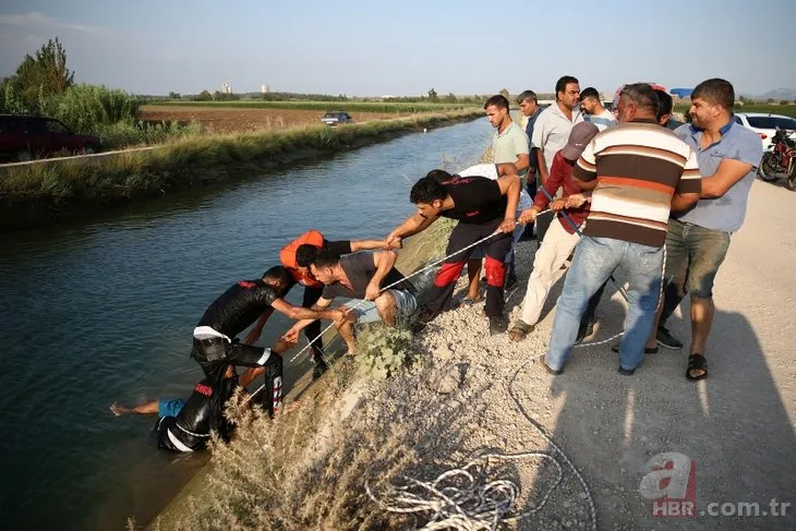 Adana’da sulama kanalından çıkarılan gencin annesinin feryadı yürekleri yaktı