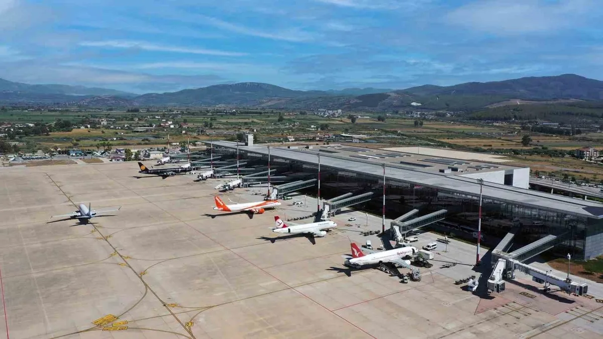 Milas-Bodrum Havalimanında 5 ayda 918 bin yolcuya hizmet verdi