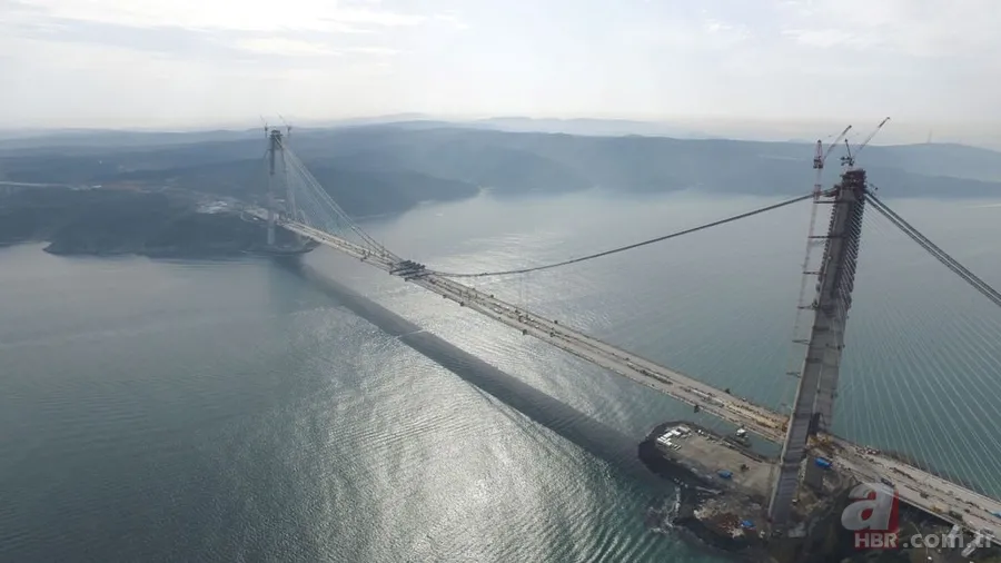Yapımı 39 ay süren Yavuz Sultan Selim Köprüsü'nden 39 fotoğraf 18