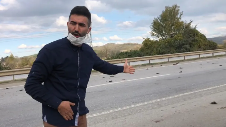 Son dakika: Karayolunda esrarengiz olay! Görenler şoke oldu