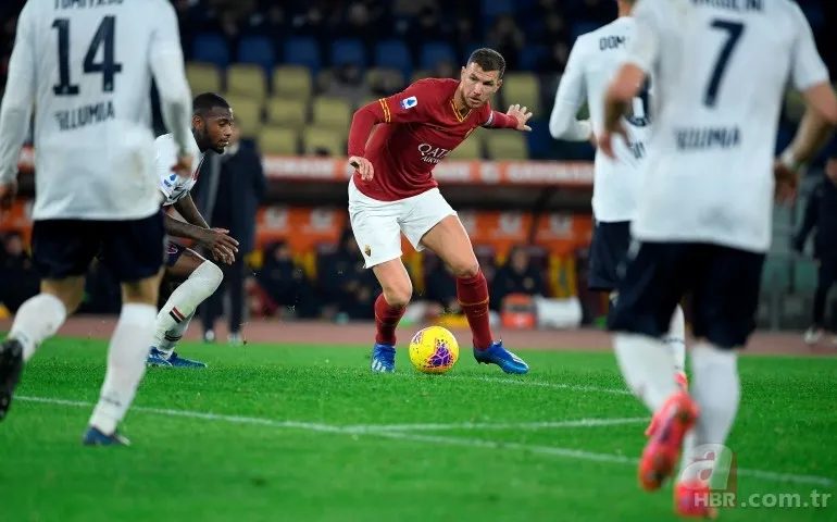 Roma'daki 5 gollü mücadelede Cengiz Ünder yıkıldı 7