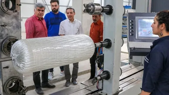 Türkiye'de bir ilk olacak! İranlı mühendis Van'da araçlarda kullanılabilecek basınçlı doğal gaz tüpü üretiyor - 4
