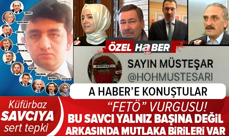 Küfürbaz savcıya siyasilerden sert tepki