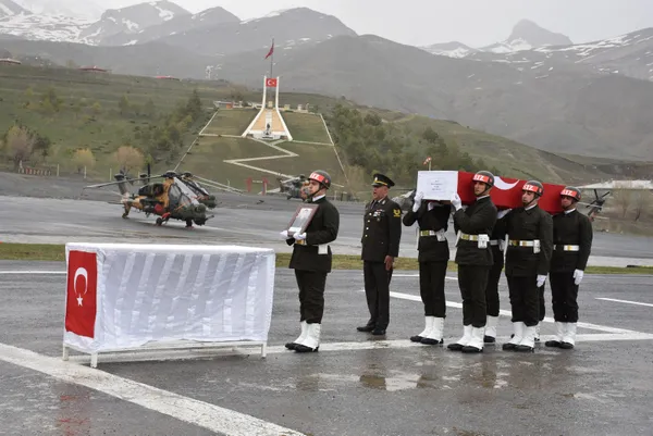 Son dakika: Pençe-Kilit şehidi Kaan Kanlıkuyu törenle memleketine uğurlandı - 1