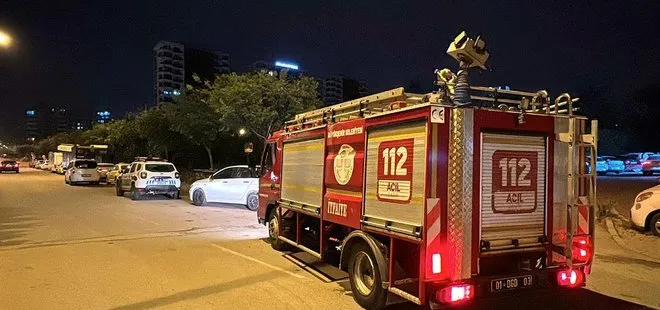 Adana’da apartman dairesinde çıkan yangın söndürüldü