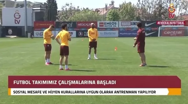 Son dakika: Galatasaray yeniden sahalara döndü