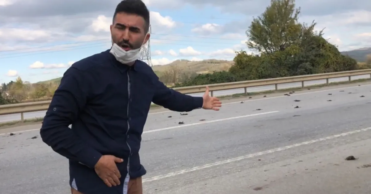 Son dakika: Karayolunda esrarengiz olay! Görenler şoke oldu