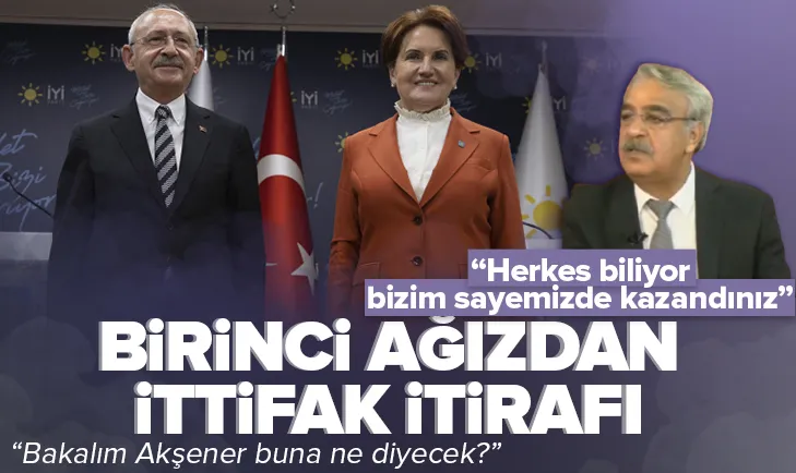 HDP ittifakı birinci ağızdan itiraf etti!