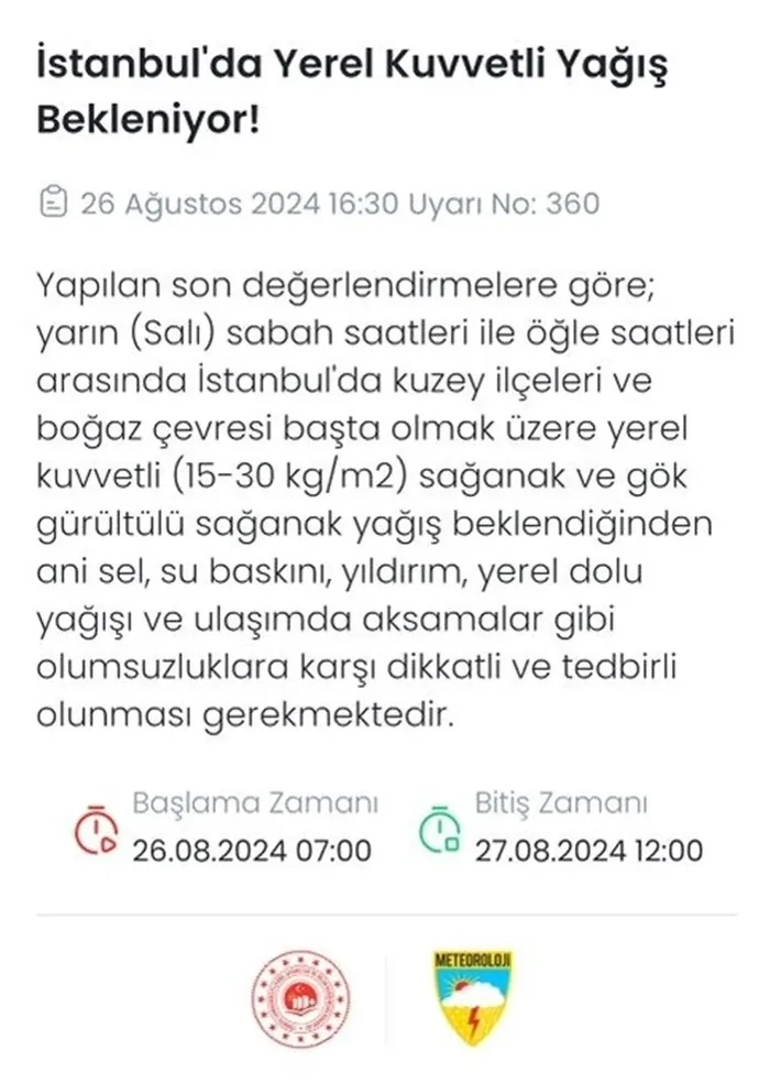 HAVA DURUMU | İstanbul'da beklenen sağanak başladı! İstiklal Caddesi ve Mısır Çarşısı göle döndü | İşte görüntüler - 1