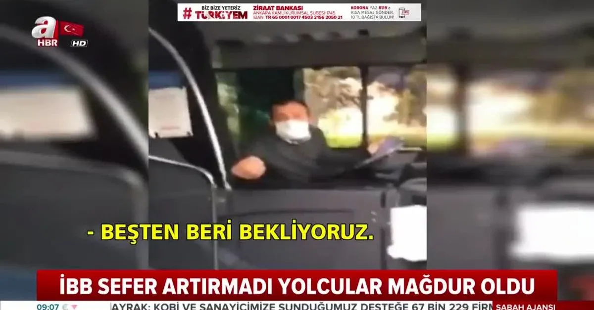 İstanbul'da yolcuların otobüs isyanı |Video