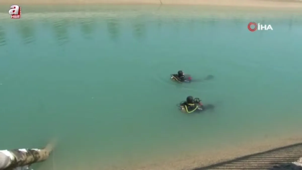 Sulama kanalında kaybolan genç aranıyor