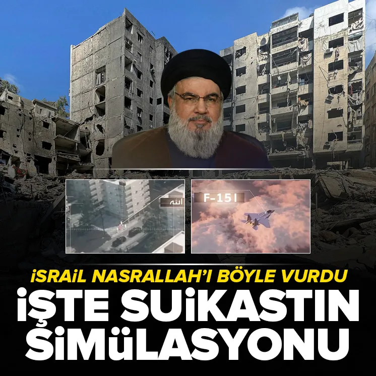 İşte İsrailin Nasrallah suikastı