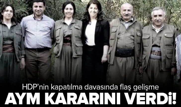 HDP’nin kapatılma davası | AYM’den flaş ek süre kararı