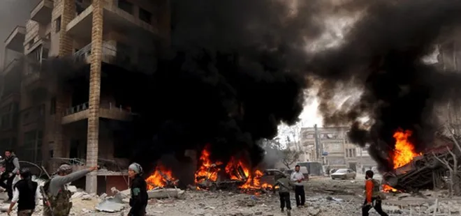 Esad İdlib ve Hama’ya saldırdı