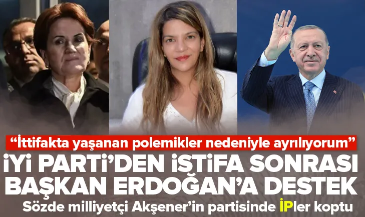 İYİ Partili isimden Başkan Erdoğan’a destek