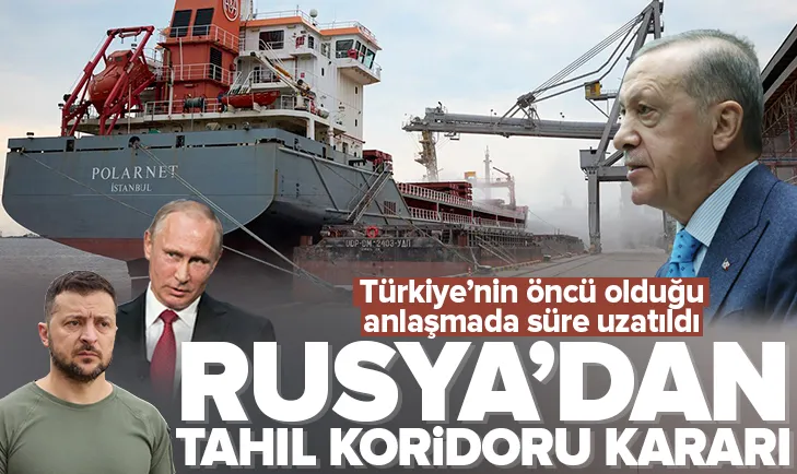 Rusya’dan tahıl koridoru kararı