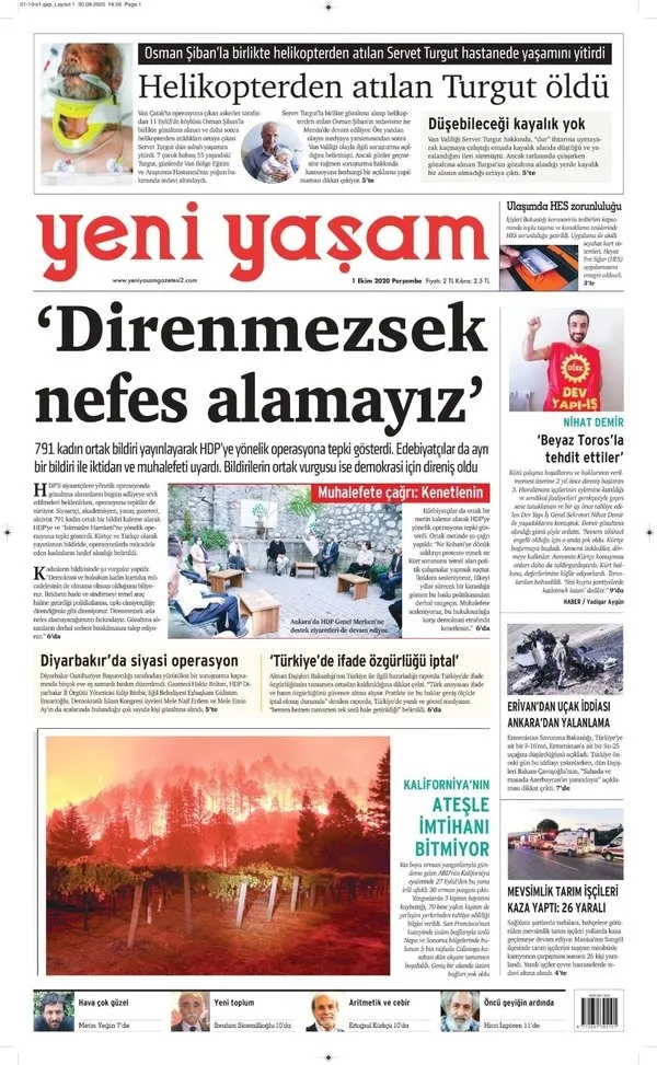 Hatay’da orman yangını çıkarma talimatı gazete üzerinden mi verildi?