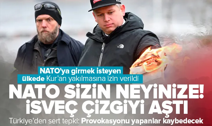 İsveçte Kuran-ı Kerim yakılmasına izin verdiler