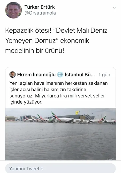 İstanbul Havalimanı’nı hazmedemeyenler yalana ve iftiraya sarıldı