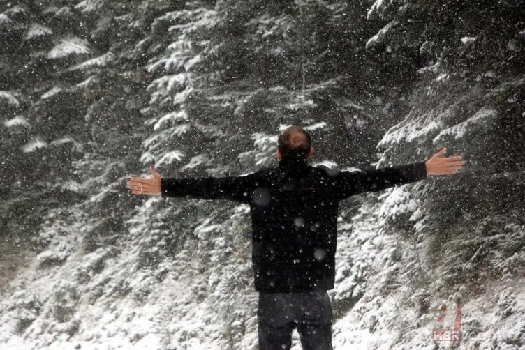 Kocaeli ve Bolu'nun yüksek kesimlerine ilk kar düştü 18