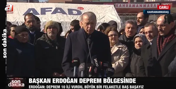 Asrın felaketinde 3. gün! Başkan Erdoğan afet bölgesinde duyurdu: 10 ilde toplu konut yapılacak - 3